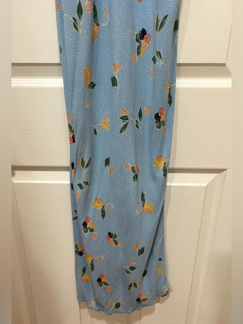 O'Neill Light Blue Floral Slip Dress - Picture 3 of 6
